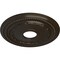 Ekena Millwork Federal Ceiling Medallion (Fits Canopies up to 8 1/2"), 15 3/8"OD x 3 5/8"ID x 1"P, Stone Hearth CM15FESHF - alternate 2